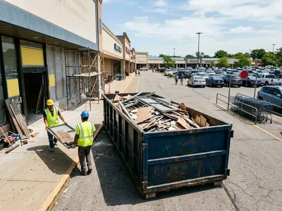 retail-store-renovation-debris-003 — frequently asked questions, Roll-off Dumpster Rentals in SUNY Oswego, NY